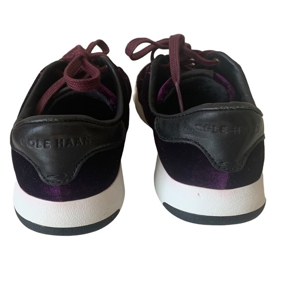 Cole Haan Grandpro Tennis Malbec Purple Velvet Lightweight Sneakers Women’s Sz 7 - Picture 6 of 12